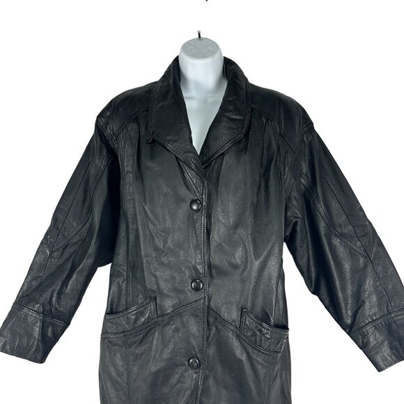 Wilsons Leather Womens Black Thinsulate Insulated Coat Size Small Outerwear - Picture 6 of 10